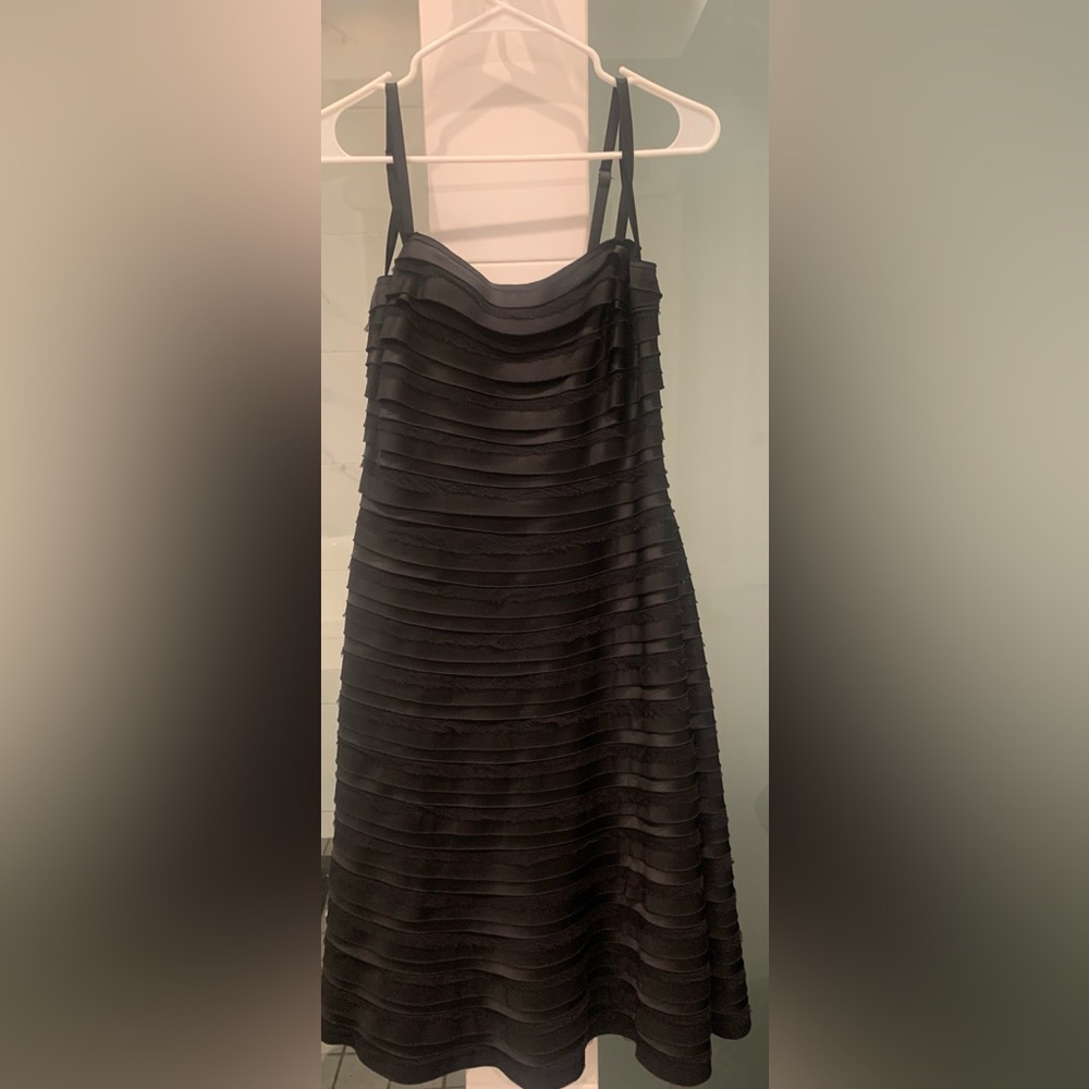 BCBG black cocktail dress size 6